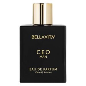 bella vita luxury ceo men long lasting perfume for man | edp 100ml | lemon, lavender, tonka, mandarin & vetiver | woody, citrus premium fragrance | ideal for every moment
