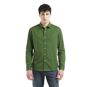 levi's men's striped slim fit shirt