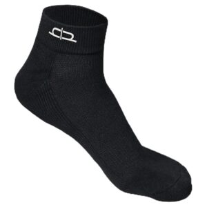 heelium bamboo socks for men | quarter length | odour free & breathable | padded base & anti bacterial | 3x softer than cotton socks